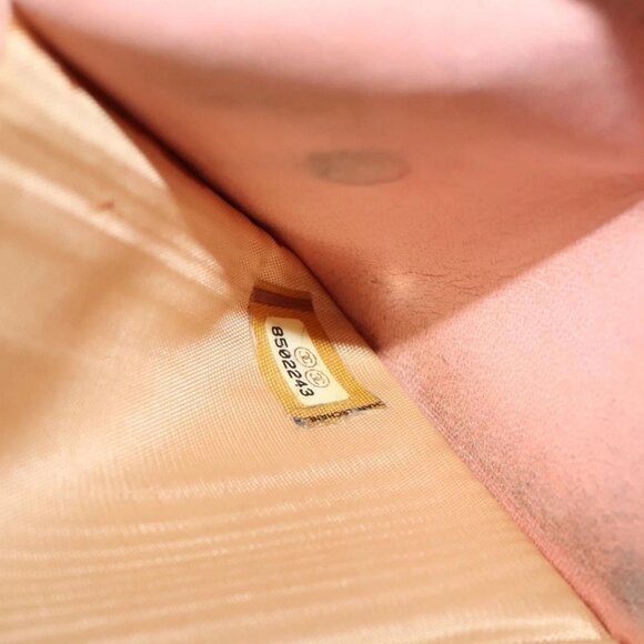 CHANEL Bifold Wallet Grained Calf Skin Pink CC - Picture 11 of 16